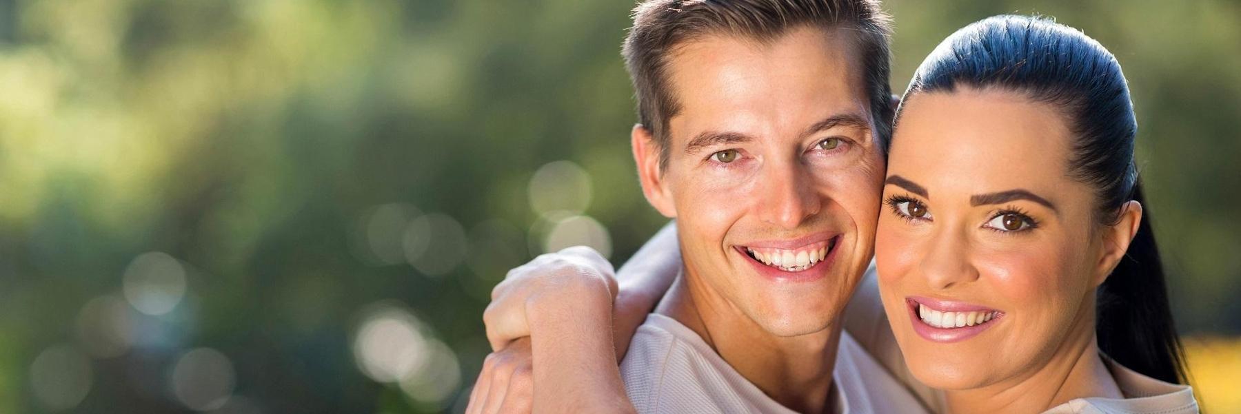 dentist in rockville | Couple smiling