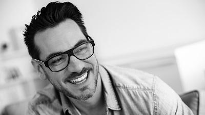 Patient smiling at cosmetic dentist near me Rockville, MD