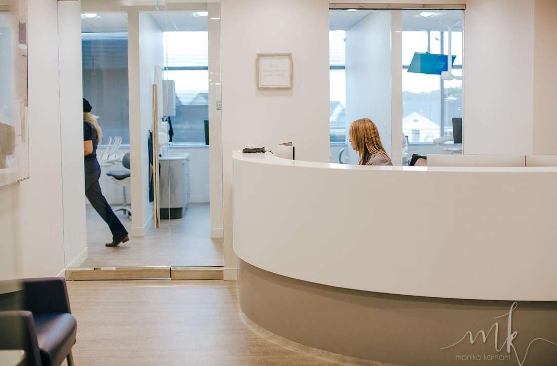 dentist Rockville | front desk